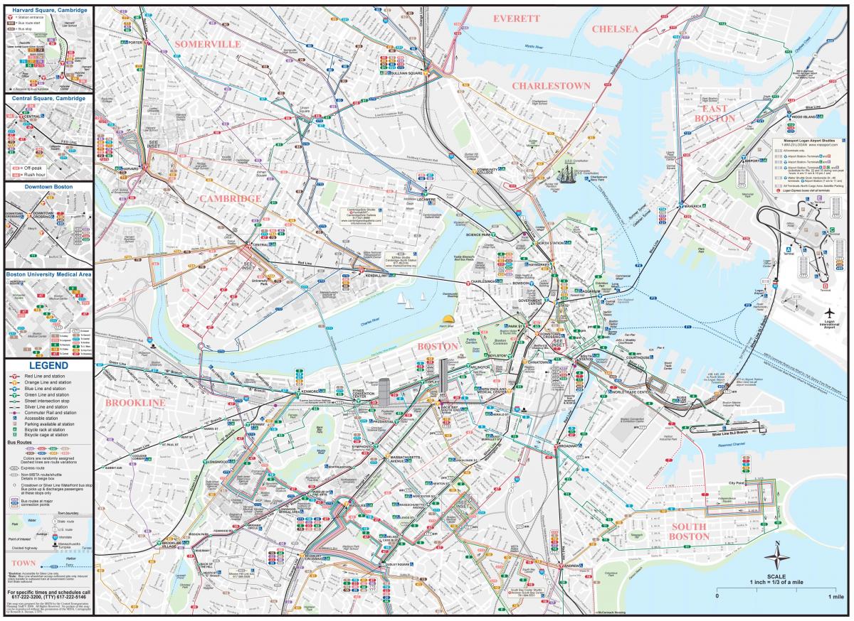 波士顿交通图